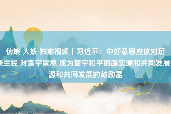 伪娘 人妖 独家视频丨习近平：中好意思应该对历史 对东谈主民 对寰宇留意 成为寰宇和平的踏实源和共同发展的鼓励器